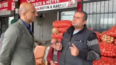 CHP Milletvekili Aşkın Genç, Kayseri'deki Meyve Sebze Halinde Yapılan Zamlara Tepki Gösterdi