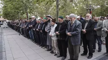 Ankara'da İsrail'e tepki: Gıyabi cenaze namazı ve destek yürüyüşü düzenlendi