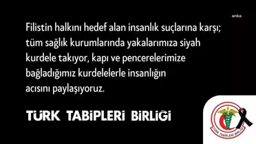 TTB, İsrail'in Gazze'deki hastane saldırısını lanetledi