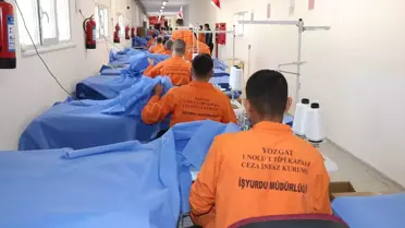 Yozgat Ceza İnfaz Kurumu İşyurdu Müdürlüğü'nde Hükümlülerin Çalışması Ekonomiye Katkı Sağlıyor