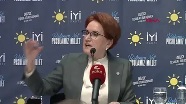 Meral Akşener, Netanyahu'nun Gazze'deki mezalimini lanetledi