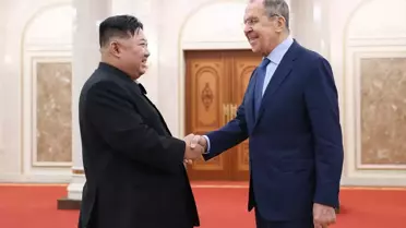 Rusya Dışişleri Bakanı Lavrov, Kuzey Kore lideri Kim Jong-un ile görüştü