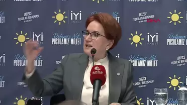 Meral Akşener, Netanyahu'nun Gazze'deki mezalimini lanetledi