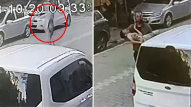 Esenyurt'ta 10 yaşındaki çocuk, 5 katlı binanın en üst katından düşerek aracın üstüne çakıldı