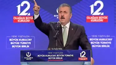 Hedefinde İsrail vardı! Mustafa Destici'nin Kudüs çıkışı kongreye damga vurdu