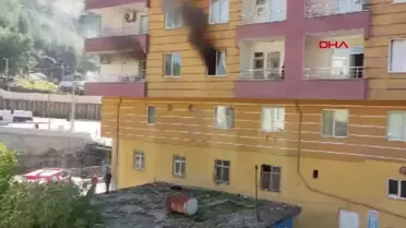 Siirt'te bir apartmanda çıkan yangın kontrol altına alındı