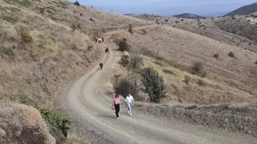 Mecitözü Doğuş Spor Kulübü Sporcuları Kırklar Dağı'na Tırmanarak Antrenman Yaptı