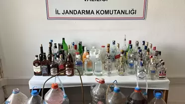 Afyonkarahisar'da Kaçak Alkol Üretimi ve Silah Kaçakçılığı Operasyonları