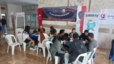 Burdur Mehmet Akif Ersoy Üniversitesi öğrencileri suç ve suçluyla mücadele konusunda bilgilendirildi