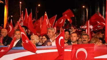 Marmaris'te Cumhuriyet'in 100. yılı coşkusu