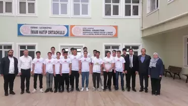 Şırnak'tan Edirne'ye gelen liseliler değişim programıyla hem gezecek hem öğrenecek
