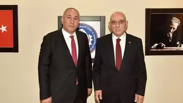TESOB Başkanı Trabzon Kamyon ve Kamyonetçiler Esnaf Odası Başkanını Ziyaret Etti