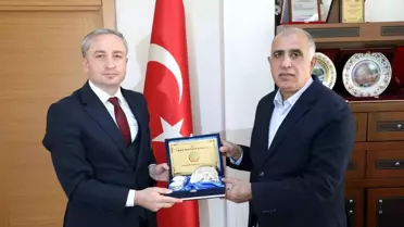 Ağrı İl Milli Eğitim Müdürü ATSO Başkanını Ziyaret Etti