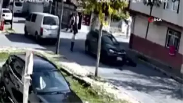 Başakşehir'de meydana gelen kazalar güvenlik kameraları tarafından görüntülendi