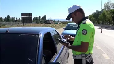 Kırıkkale'de 12 Bin 799 Araç Kontrol Edildi, 120 Araç Trafikten Men Edildi