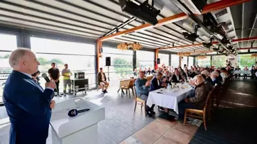 Denizli Valisi ve Büyükşehir Belediye Başkanı Muhtarlarla Bir Araya Geldi