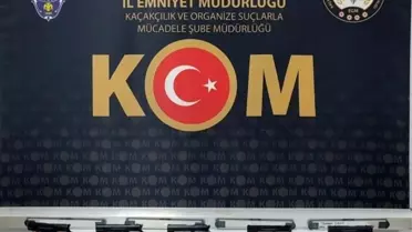 Trabzon'da Ruhsatsız Tabanca Operasyonu: 5 Tabanca Ele Geçirildi
