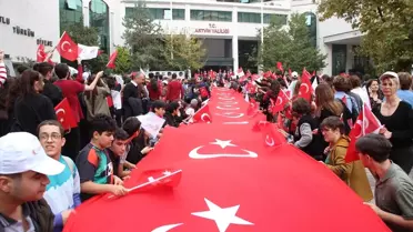 Artvin'de Cumhuriyet Yürüyüşü düzenlendi