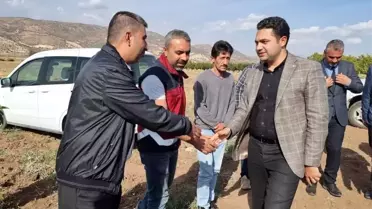 Adıyaman'ın Gölbaşı Kaymakamı Tarık Buğra Seyhan Güneş Paneli Dağıtım Programına Katıldı
