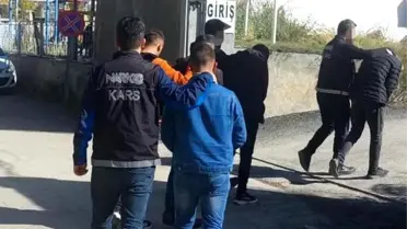 Kars'ta Uyuşturucu Ticareti Yapan 3 Kişi Tutuklandı