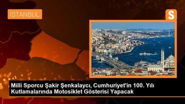 Milli Sporcu Şakir Şenkalaycı, Cumhuriyet'in 100. Yılında Motosiklet Gösterisi Yapacak