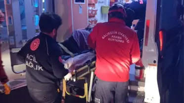 Balıkesir'de trafik kazası: Yabancı uyruklu 5 kişi yaralandı
