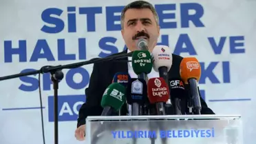 Yıldırım Belediyesi, Çocuk ve Gençler İçin Spor Tesisleri ve Kütüphaneler Kazandırmaya Devam Ediyor