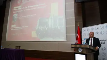 TOGÜ'de Cumhuriyet'in 100. yılı konferansı düzenlendi