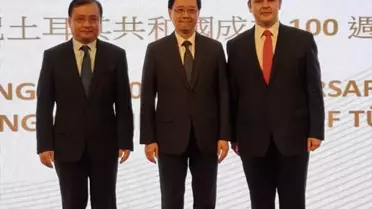 Hong Kong'da Türkiye Cumhuriyeti'nin kuruluşunun 100. yılı kutlandı