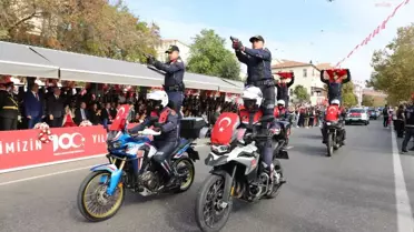 Tekirdağ'da 29 Ekim Cumhuriyet Bayramı coşkusu