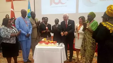 Türkiye'nin Juba Büyükelçiliği, Cumhuriyet'in 100. yılı dolayısıyla resepsiyon düzenledi