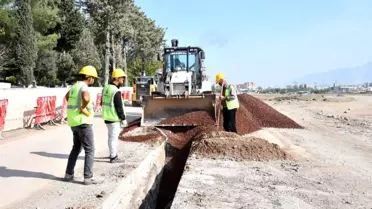 Osmaniye Belediyesi, deprem konutları için kanalizasyon terfi hattı çalışmalarına başladı