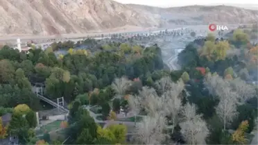 Sivaslıların uğrak noktası Paşabahçe mesire alanında renk cümbüşü