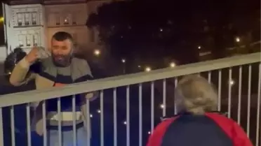 Abdurrahim Albayrak, intihar girişiminde bulunan vatandaşı ikna etti