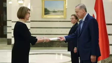Cumhurbaşkanı Erdoğan, Lüksemburg Büyükelçisi Faber'i kabul etti