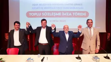 Uşak Belediyesi Personel Ltd. Şti. Personellerinin Maaş Zammı Belli Oldu