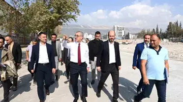 Kahramanmaraş Büyükşehir Belediye Başkanı Hayrettin Güngör, şehir tasarım projesiyle ilgili istişare toplantısına katıldı