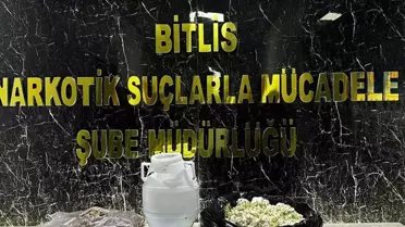 Bitlis'te 3 Kilo 50 Gram Metamfetamin Ele Geçirildi