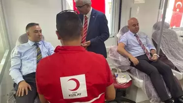 TBMM Kampüsünde Kan Bağışı Kampanyası Başlatıldı