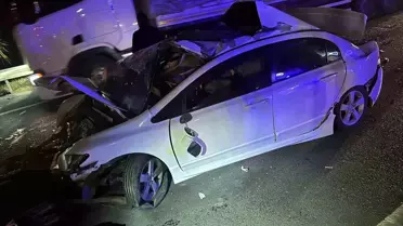 Nazilli'de Tır ve Otomobil Kafa Kafaya Çarpıştı: 1 Ölü