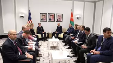 ABD Dışişleri Bakanı Blinken, Ürdün'de Lübnan Başbakanı Mikati ile görüştü