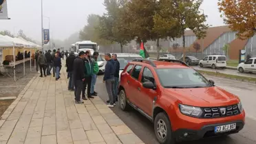 İHH Konvoyu Filistin'e Destek İçin Yola Çıktı