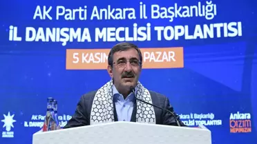 Cumhurbaşkanı Yardımcısı Yılmaz, AK Parti Ankara İl Danışma Meclisi Toplantısı'nda konuştu Açıklaması