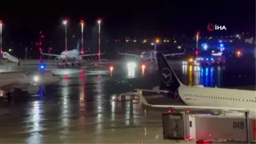 Hamburg Havalimanı'nda silahlı şahıs çocuğunu rehin aldı, Havalimanında tedirgin bekleyiş sürüyor