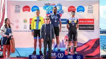 Veloturk Gran Fondo Çeşme by Salcano 2023'te nefes kesen parkurun birincileri belli oldu
