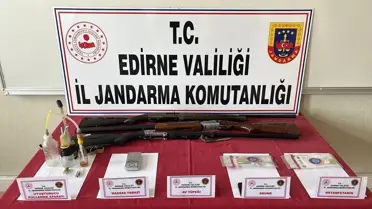 Edirne'de Uyuşturucu Operasyonu: 5 Şüpheli Gözaltına Alındı