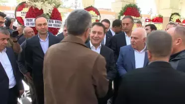 Ali Babacan'ın babası son yolculuğuna uğurlandı