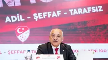 TFF Başkanı Mehmet Büyükekşi: 'Hakemlerin performansını hassasiyet ve titizlikle takip ediyoruz.