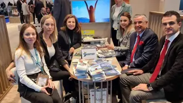 Kemer Belediye Başkanı Londra Turizm Fuarı'nda Kemer'i tanıttı