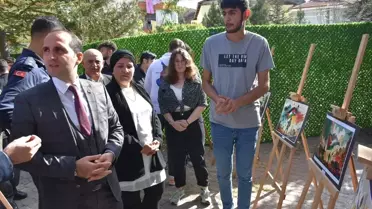 İskilip'te Filistin konulu sergi düzenlendi